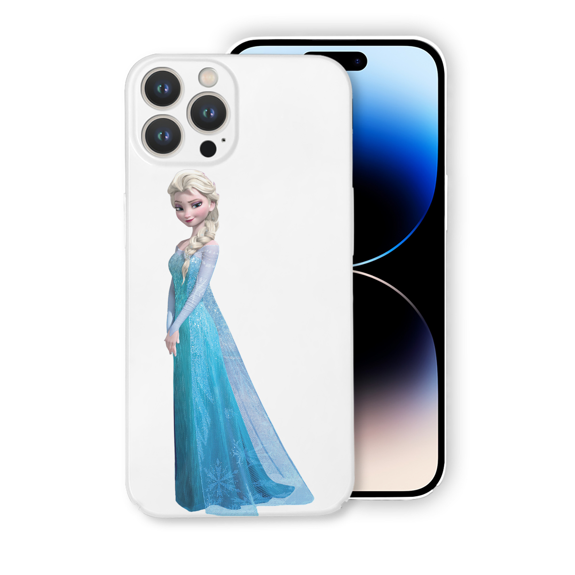（画像用） アナと雪の女王 アンナ エルサ Frozen Anna Elsa 【iPhone 14シリーズ対応】ハードケース